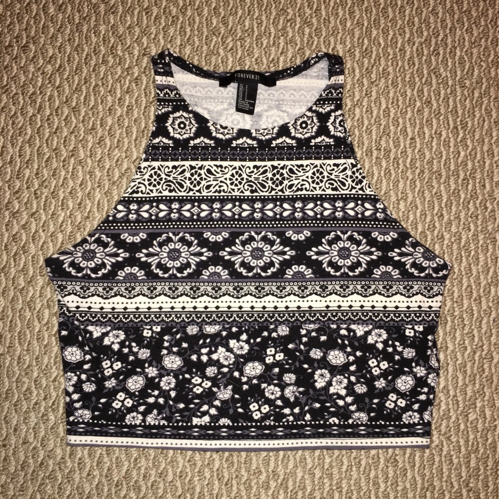 Cropped tank top